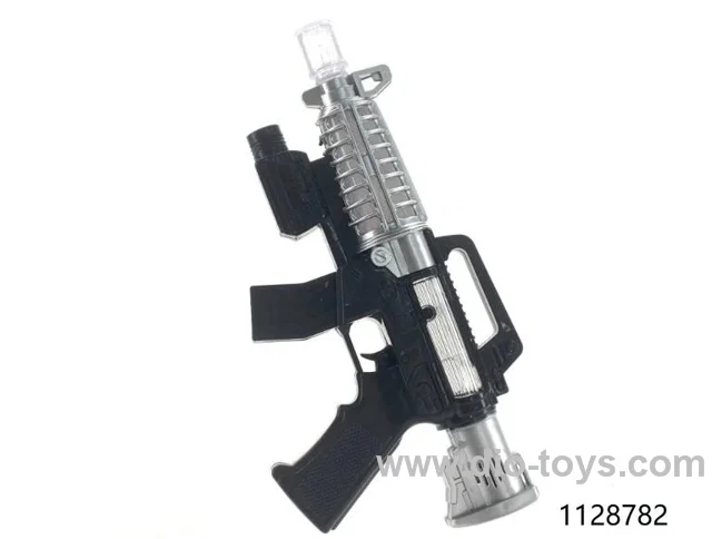 B/O gun with light in opp bag