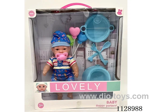 12" Doll Spanish IC Set Mixed Clothes