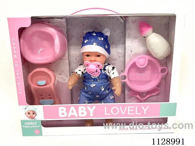 12" Doll Spanish IC Set Mixed Clothes