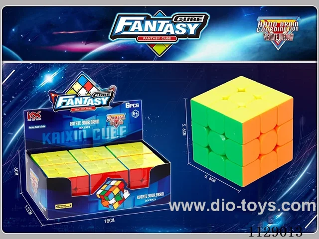 Magic Cubes 6pcs Heat Shrinkable Display Case
