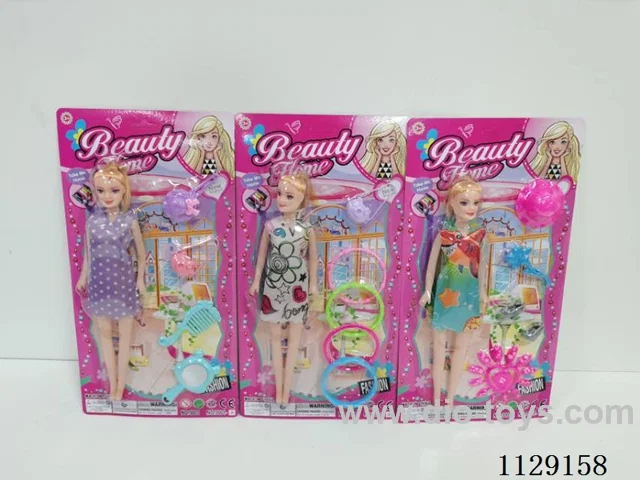 11.5" Hollow Barbie Accessories (3 Mixed)