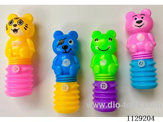 Sugar filled rattling animal head