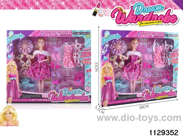 11.5 inch 11 joints fashion barbie set