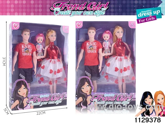 11.5 inch 11 joints fashion barbie set