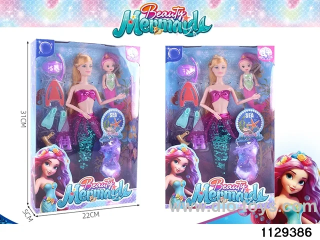 11 Joint Barbie Mermaid