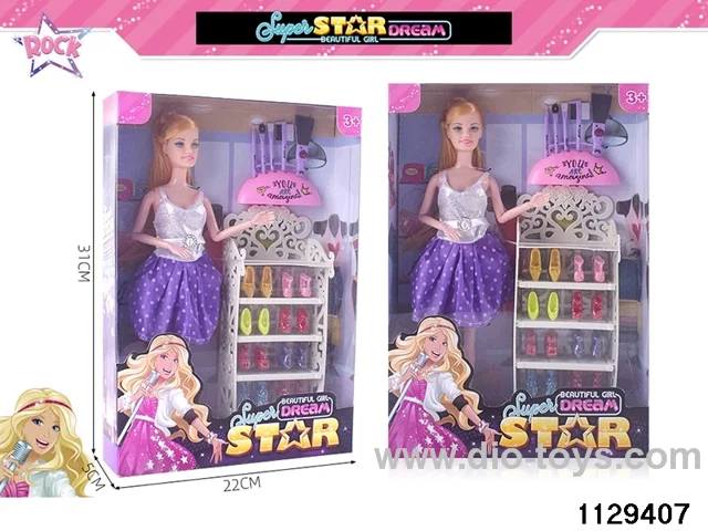 11.5 inch 11 joints fashion barbie set