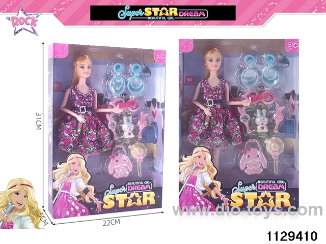 11.5 inch 11 joints fashion barbie set