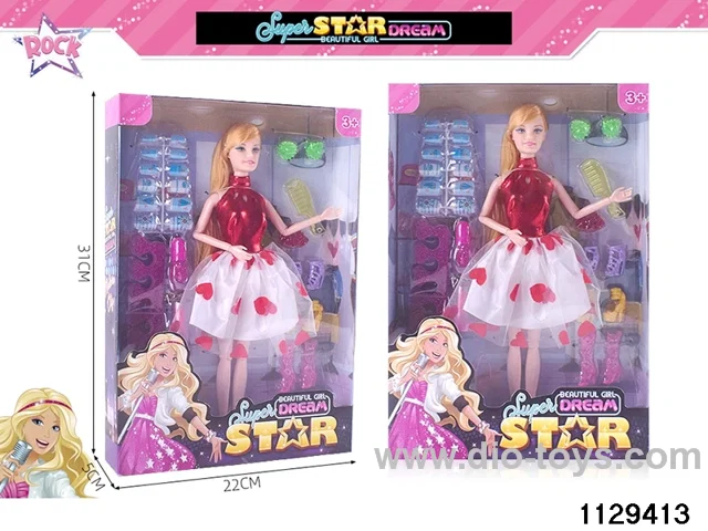 11.5 inch 11 joints fashion barbie set