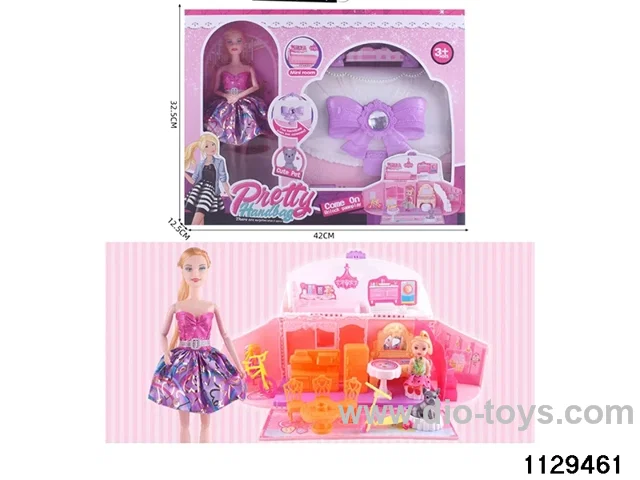 Storage Fashion Big Bag with Barbie