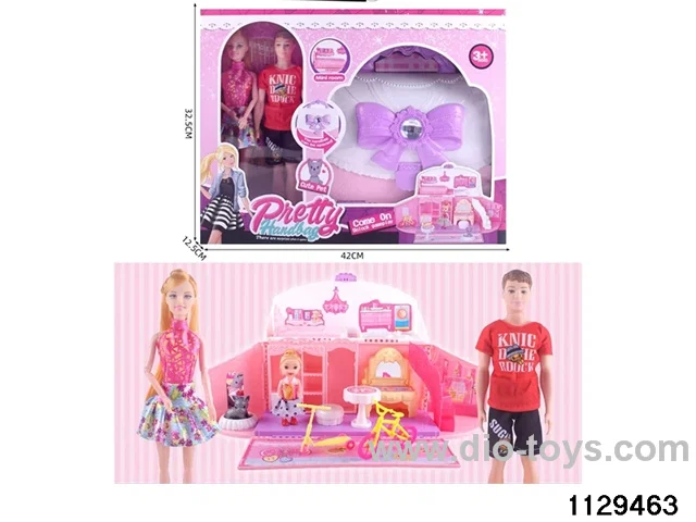 Storage Fashion Big Bag with Barbie