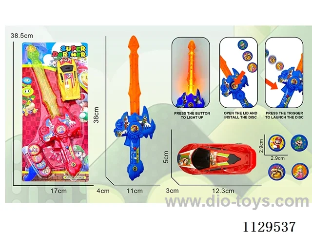 Mario Flash Sword + Car