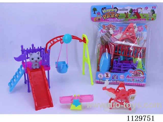 Cute Dog Paradise Set (Pirate Ship Ferris Wheel Mix)