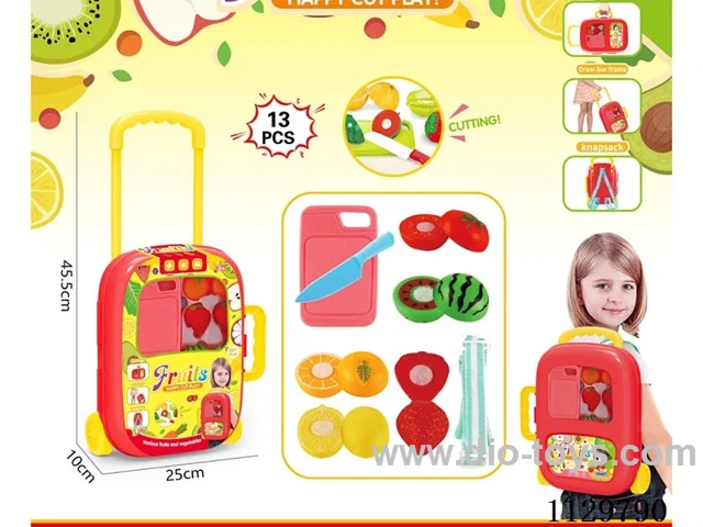Trolley Case Fruit Chopper Kit 3-in-1 Backpack (2 Mixed)