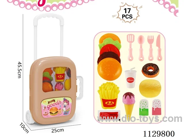 Luggage Burger Dessert Set
