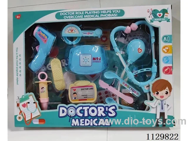 Medical kit with light
