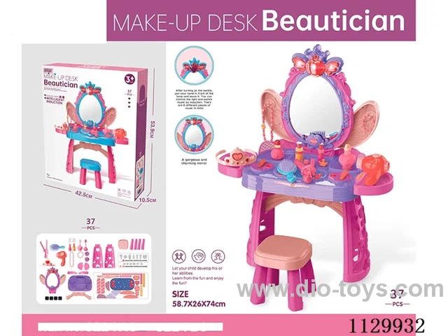 Deluxe dressing table/with light/8 music,with chair,2 models mixed//37PCS