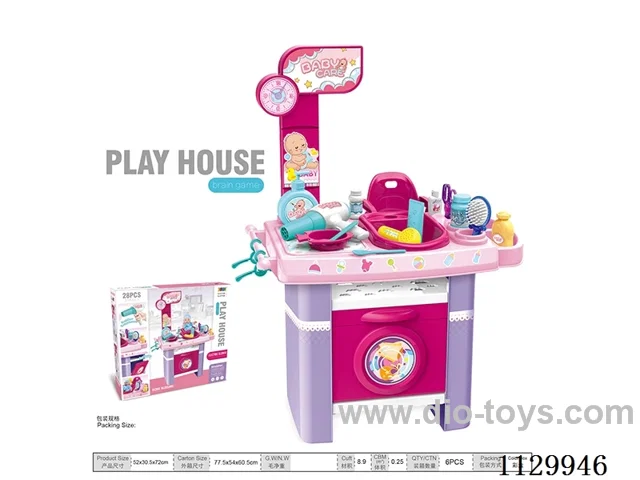 Nurses table,blow dryer with sound //27PCS