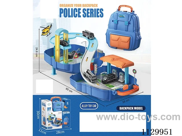 Bookbag Puzzle Car Park (Police Series)
