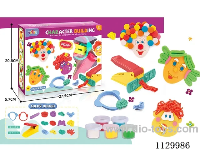 colored clay set