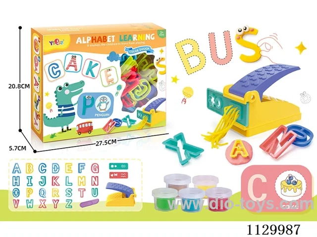 colored clay set
