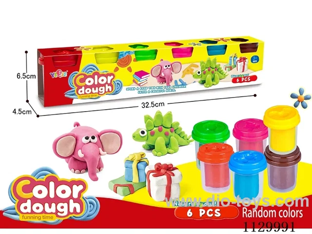 colored clay set