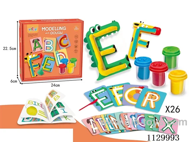 colored clay set