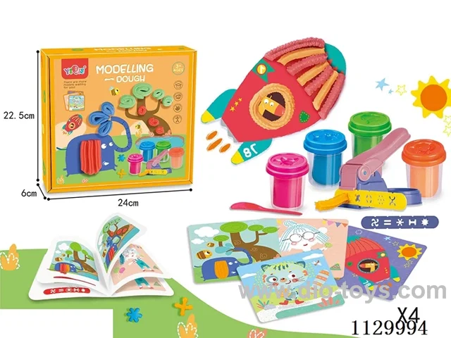 colored clay set