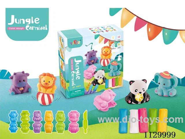 colored clay set