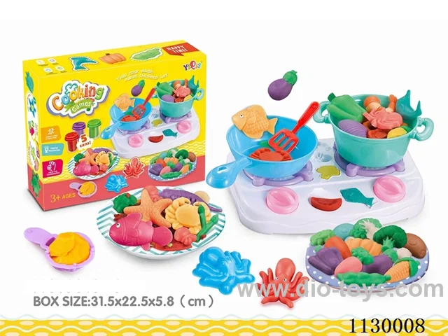 colored clay set