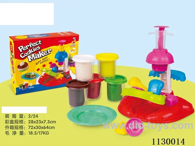 colored clay set