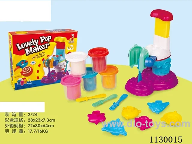 colored clay set