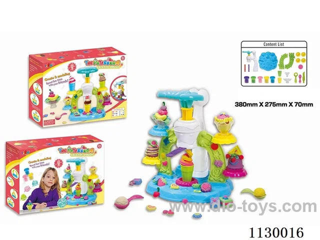 colored clay set