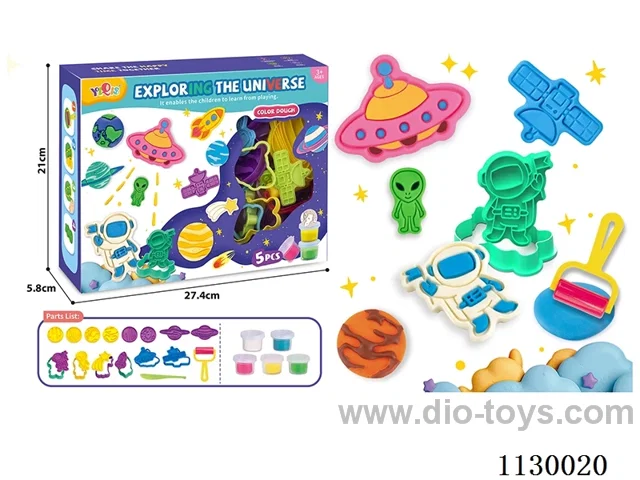 colored clay set