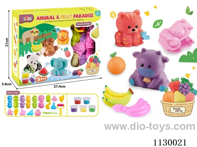 colored clay set