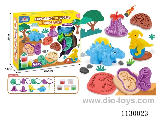 colored clay set