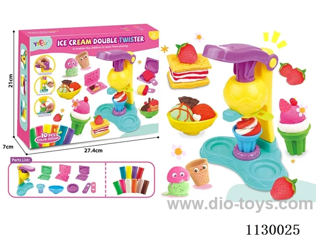 colored clay set