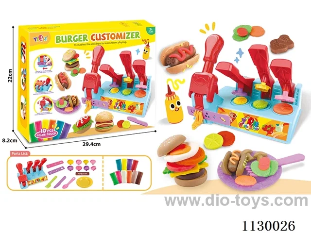 colored clay set