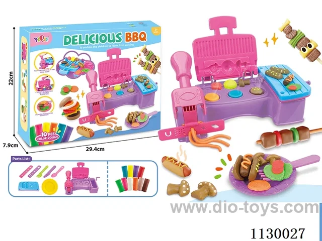 colored clay set