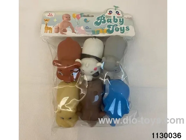 Vinyl toy with BB whistle