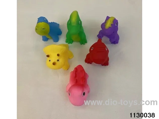 Vinyl toy with BB whistle