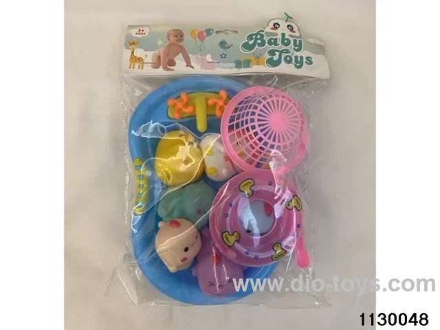 Vinyl toy with BB whistle