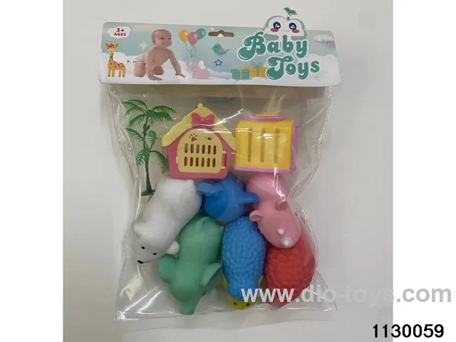 Vinyl toy set
