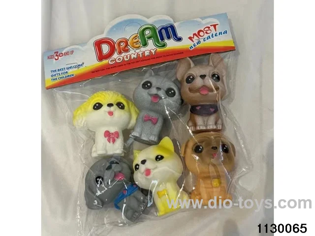 Vinyl toy with BB whistle