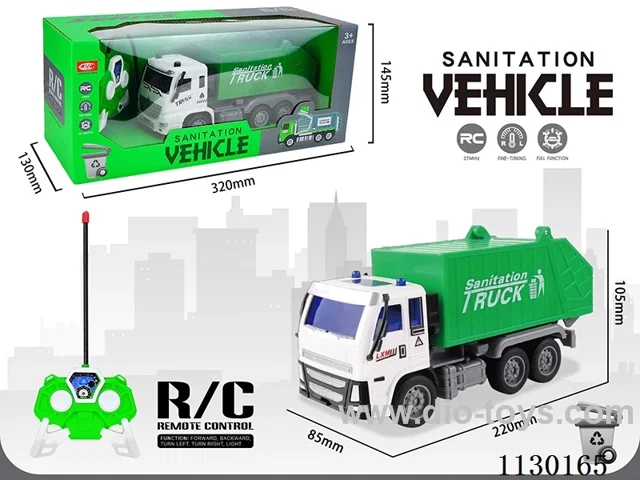 4ch rc sanitation vehicle not included battery