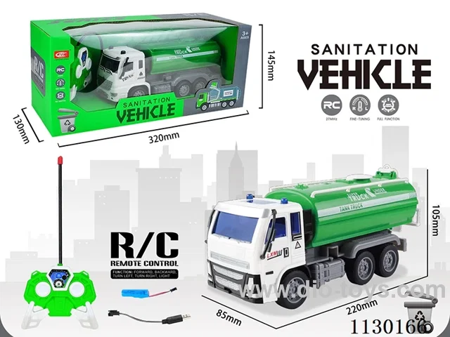 4ch rc sanitation vehicle included battery
