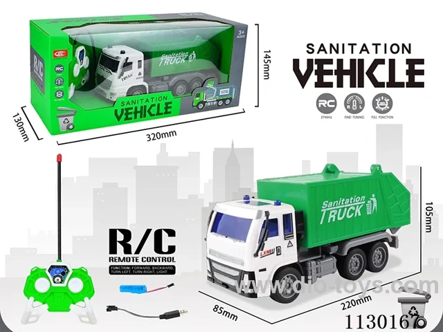 4ch rc sanitation vehicle included battery