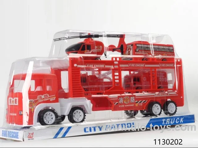 friction fire truck