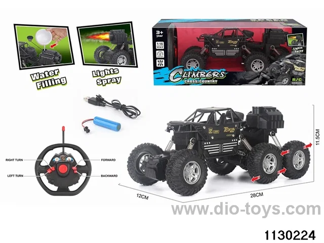 1:16 RC car (electrically charged)