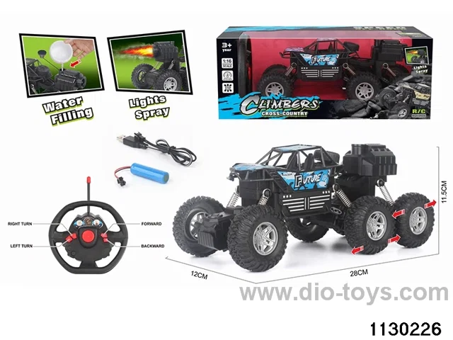 1:16 RC car (electrically charged)