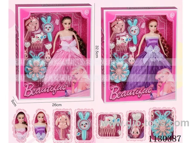 11.5 inch solid Barbie set 2 models